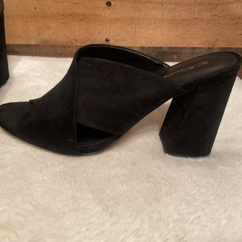 BCBG Rachel Dream Microsuede Slides - Picture 6 of 9